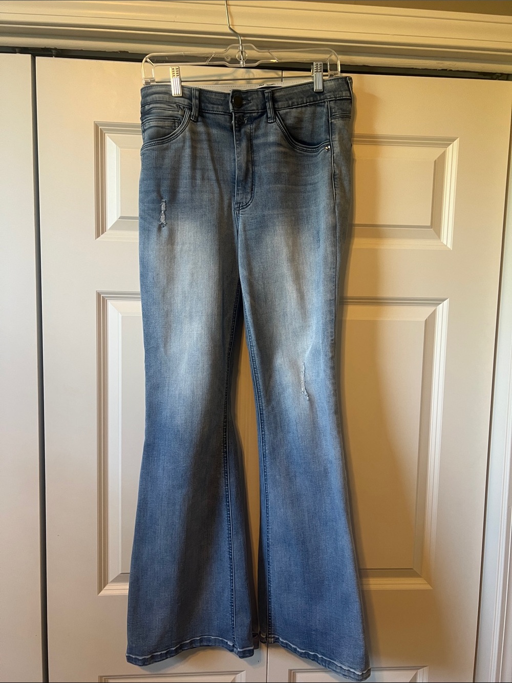 Mac And Me Light Blue Flared Jeans - size  6